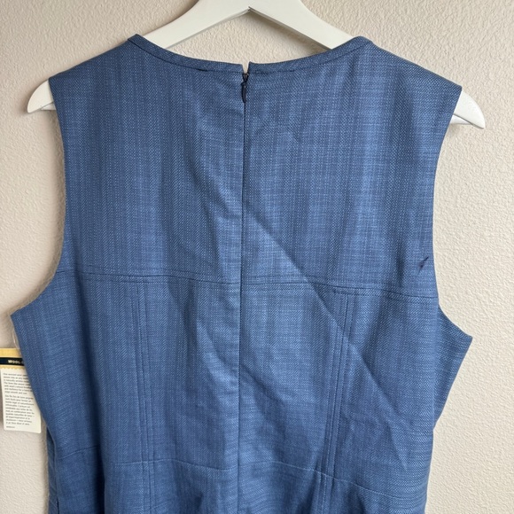 Pendleton Virgin Wool Dress Vintage Blue Plus Size New with defect - Picture 9 of 13